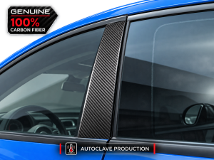 FIAT 500 Pillar Trim - Carbon Fiber - Carbon Connoisseur