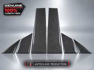 FIAT 500 Pillar Trim - Carbon Fiber - Carbon Connoisseur