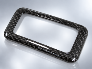 FIAT 500 Dome Light Frame Trim - Carbon Fiber - Carbon Connoisseur