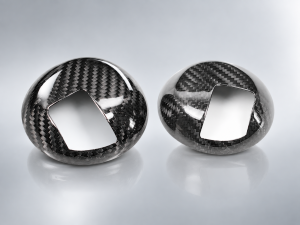 FIAT 500 Interior Door Handle Kit - Carbon Fiber - Carbon Connoisseur