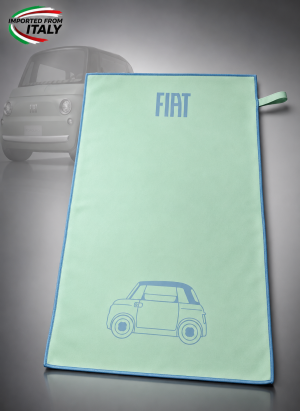 FIAT Topolino Microfiber Towel + Carry Bag Set