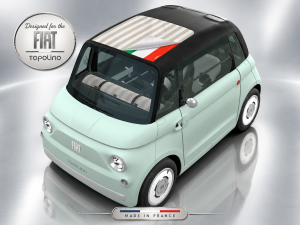 FIAT Topolino Sunroof Sunshade Decal Kit - Topo Top 01 FIAT Topolino Sunroof Sunshade Decal Kit - Topo Top 01
