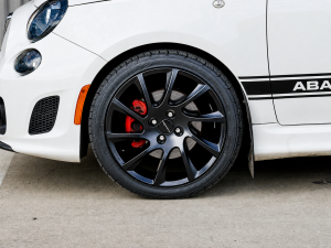 FIAT 500 Custom Wheels - Irmscher - Turbo Star - Satin Black - Set of 4 - 17"