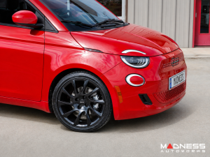 FIAT 500e Gen2 Custom Wheels - Irmscher - Turbo Star - Satin Black - Set of 4 - 17"