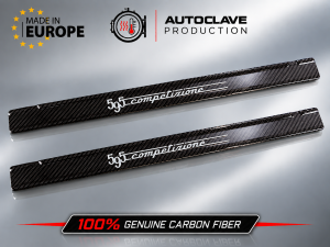 FIAT 500 Door Sills - Carbon Fiber - 595 Competizione  