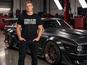 MADNESS Autoworks T-Shirt - STOCK IS FOR QUITTERS