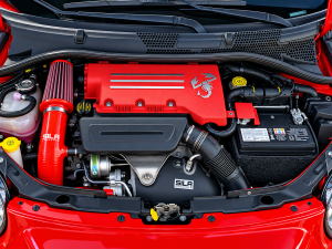FIAT 500 Performance Air Intake - 1.4L Multi Air Turbo - RAM AIR Intake - Red - 2015 - on 