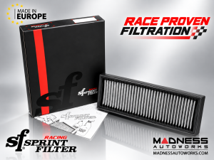 FIAT 500 Performance Air Filter - Sprint Filter - 1.4L Multi Air Turbo - WP Ultra Fine/ Waterproof
