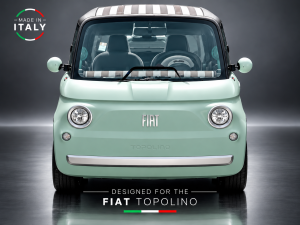 FIAT Topolino Mirror Cap Set - Green