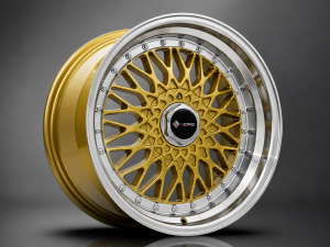 FIAT 500 Custom Wheels (4) - Vors - VR3 - 17"- Gold