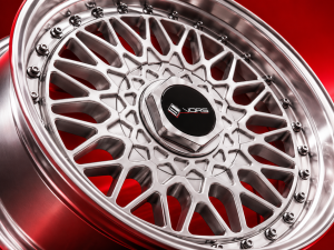 FIAT 500 Custom Wheels (4) - Vors - VR3 - 17"- Silver FIAT 500 Custom Wheels (4) - Vors - VR3 - 17"- Silver