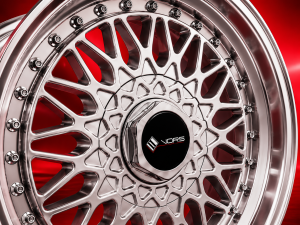 FIAT 500 Custom Wheels (4) - Vors - VR3 - 17"- Silver FIAT 500 Custom Wheels (4) - Vors - VR3 - 17"- Silver