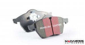 FIAT 500L Brake Pads - Rear - EBC Ultimax2 - 1.4 Turbo