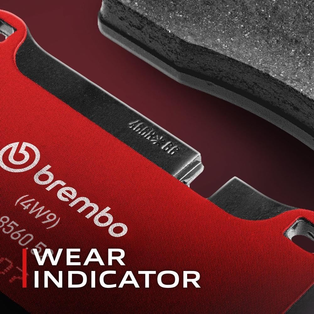 Fiat 500 Brake Pads - Front - Brembo OE - Low-Met - ABARTH/Turbo
