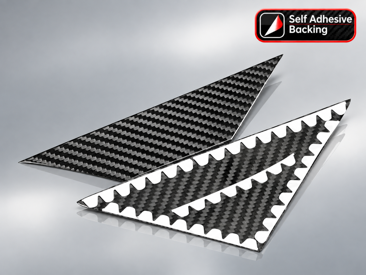 FIAT 500 Pillar Trim - Carbon Fiber - Carbon Connoisseur