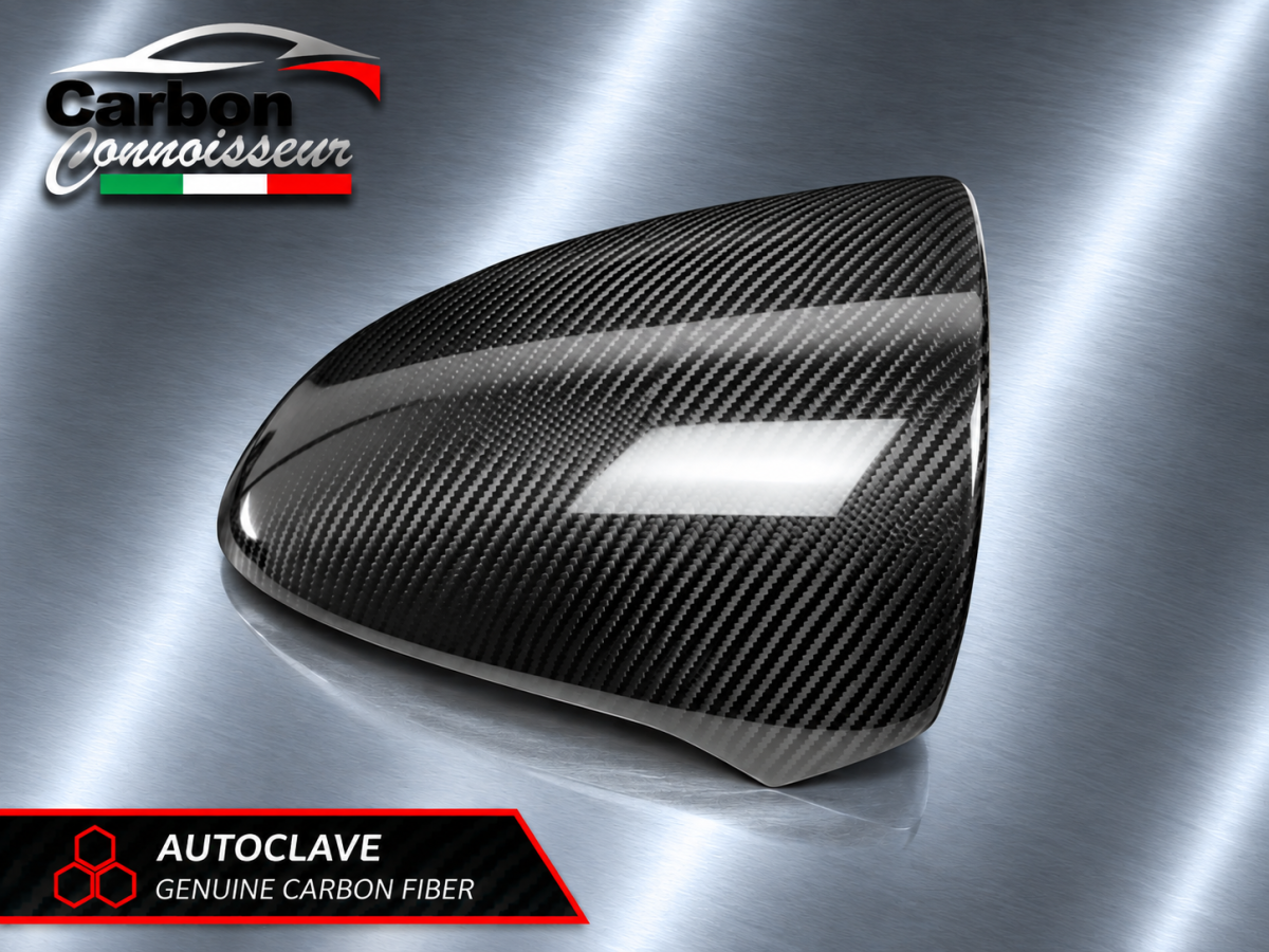 FIAT 500 Instrument Cover - Carbon Fiber - Carbon Connoisseur