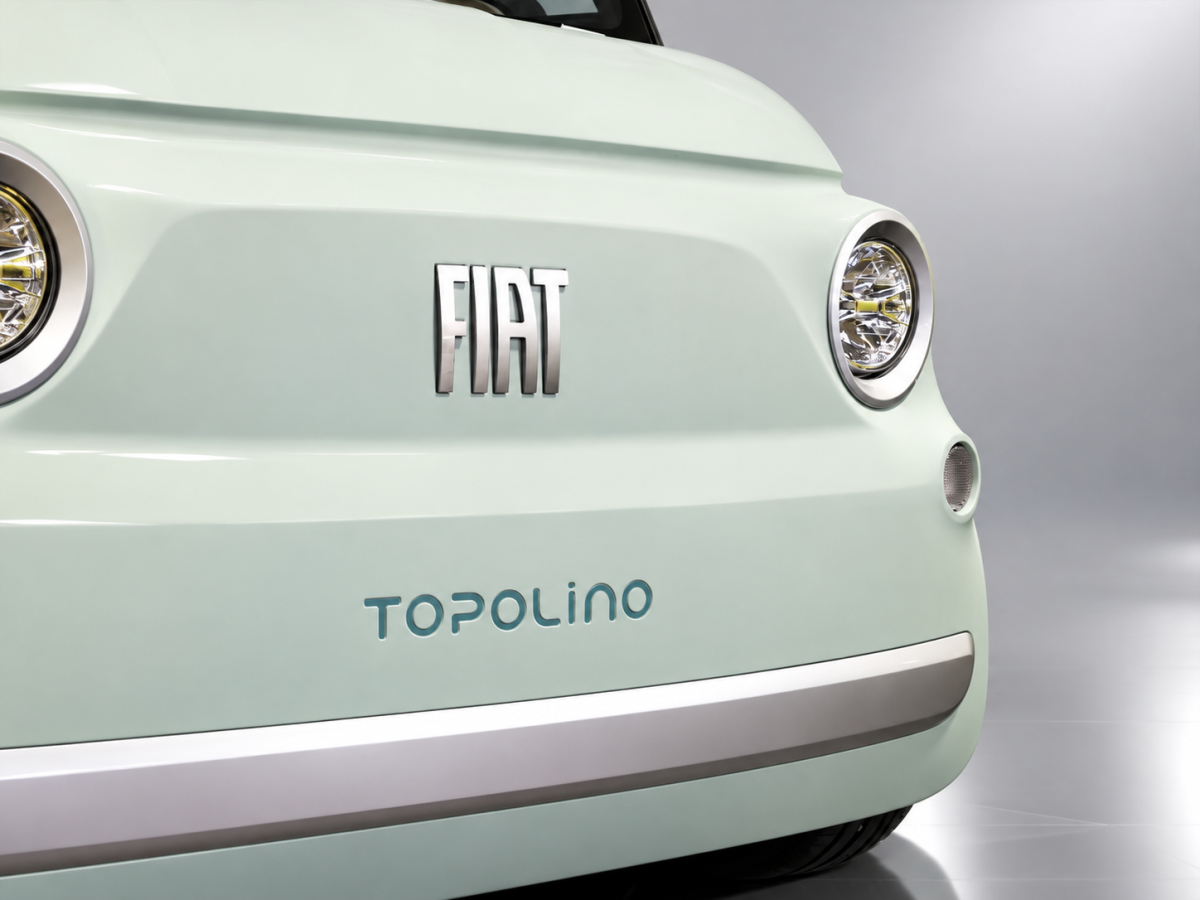 FIAT Topolino Decal Kit – "Topolino" Logo - Green