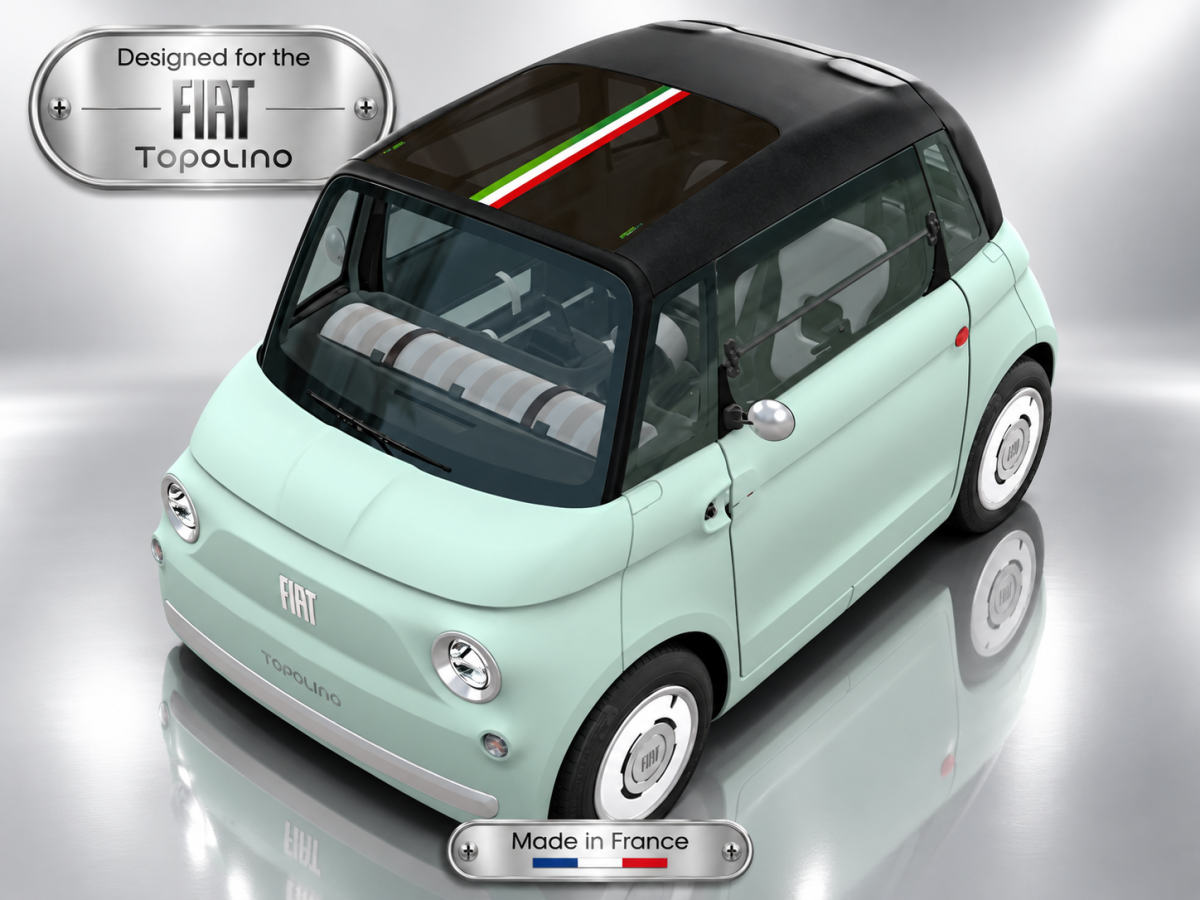 FIAT Topolino Decal Kit – Roof - Topo ITA 03