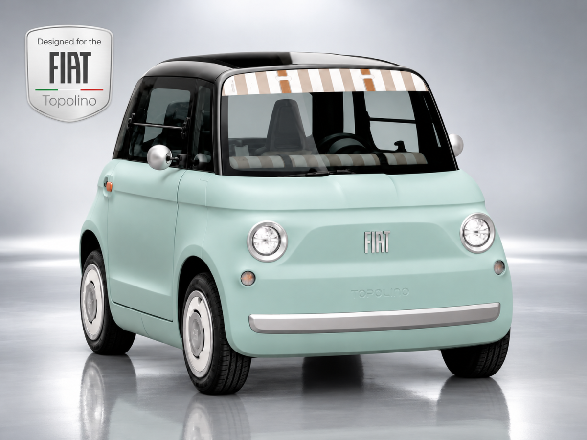 FIAT Topolino Windshield Sunshade Strip - Dolcevita 03