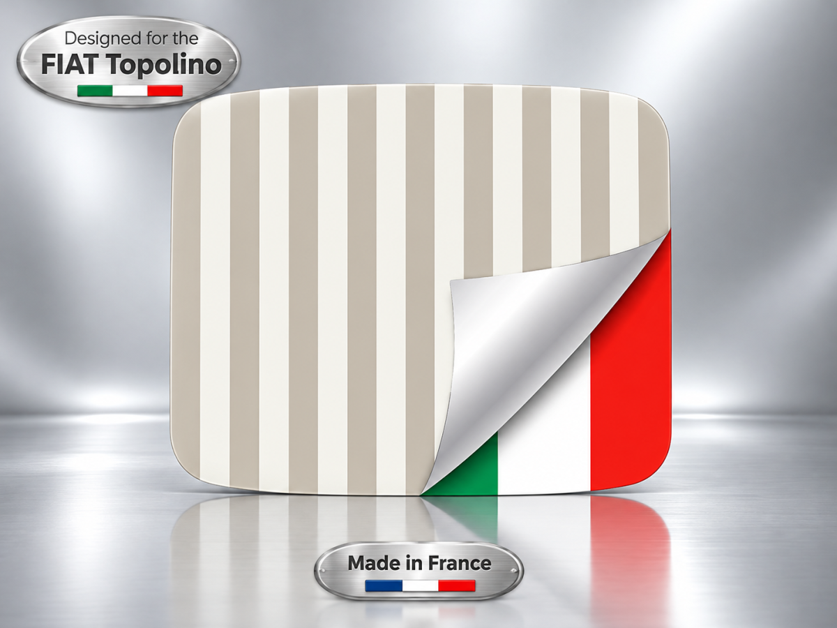FIAT Topolino Sunroof Sunshade Decal Kit - Topo Top 01