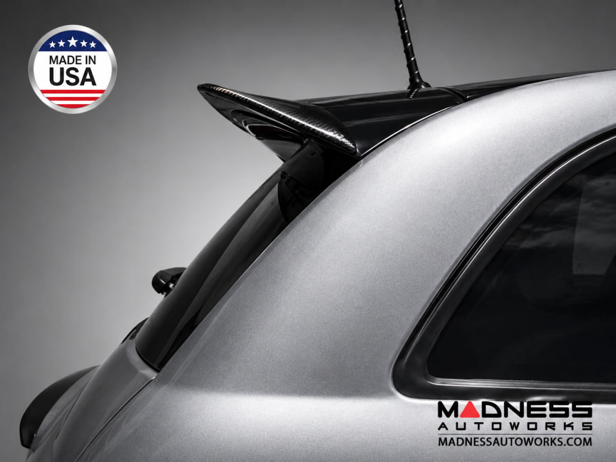 FIAT 500 ABARTH Roof Spoiler - Carbon Fiber - Duckbill  