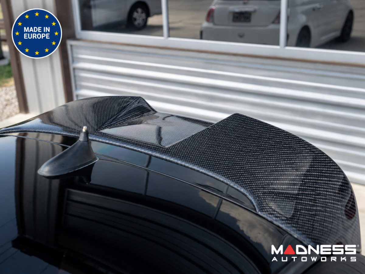 FIAT 500 Roof Spoiler - Carbon Fiber - Estremo  