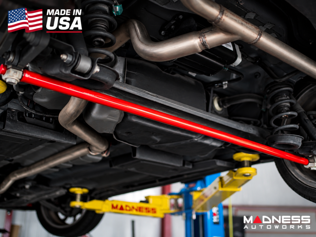 FIAT 500 ABARTH Rear Torsion Bar by MADNESS - Red