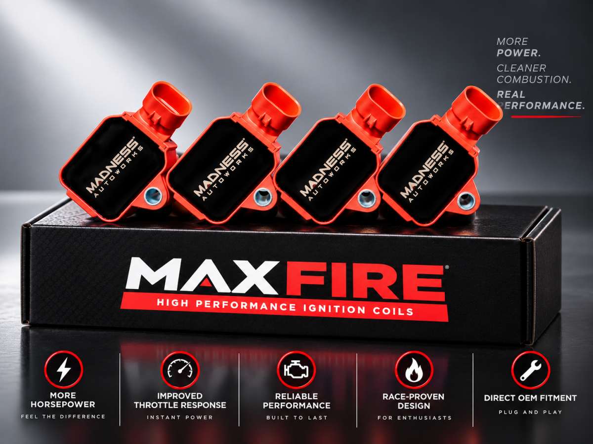 FIAT 500 Ignition Coil Pack Set - 1.4L Turbo - MAXFire - High Performance