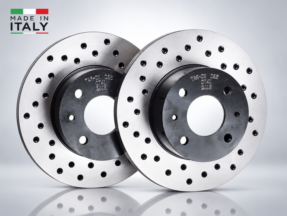 FIAT 500 Brake Rotors + Brake Pads - Rear - Tarox - Fast Road - ABARTH/ Turbo Models