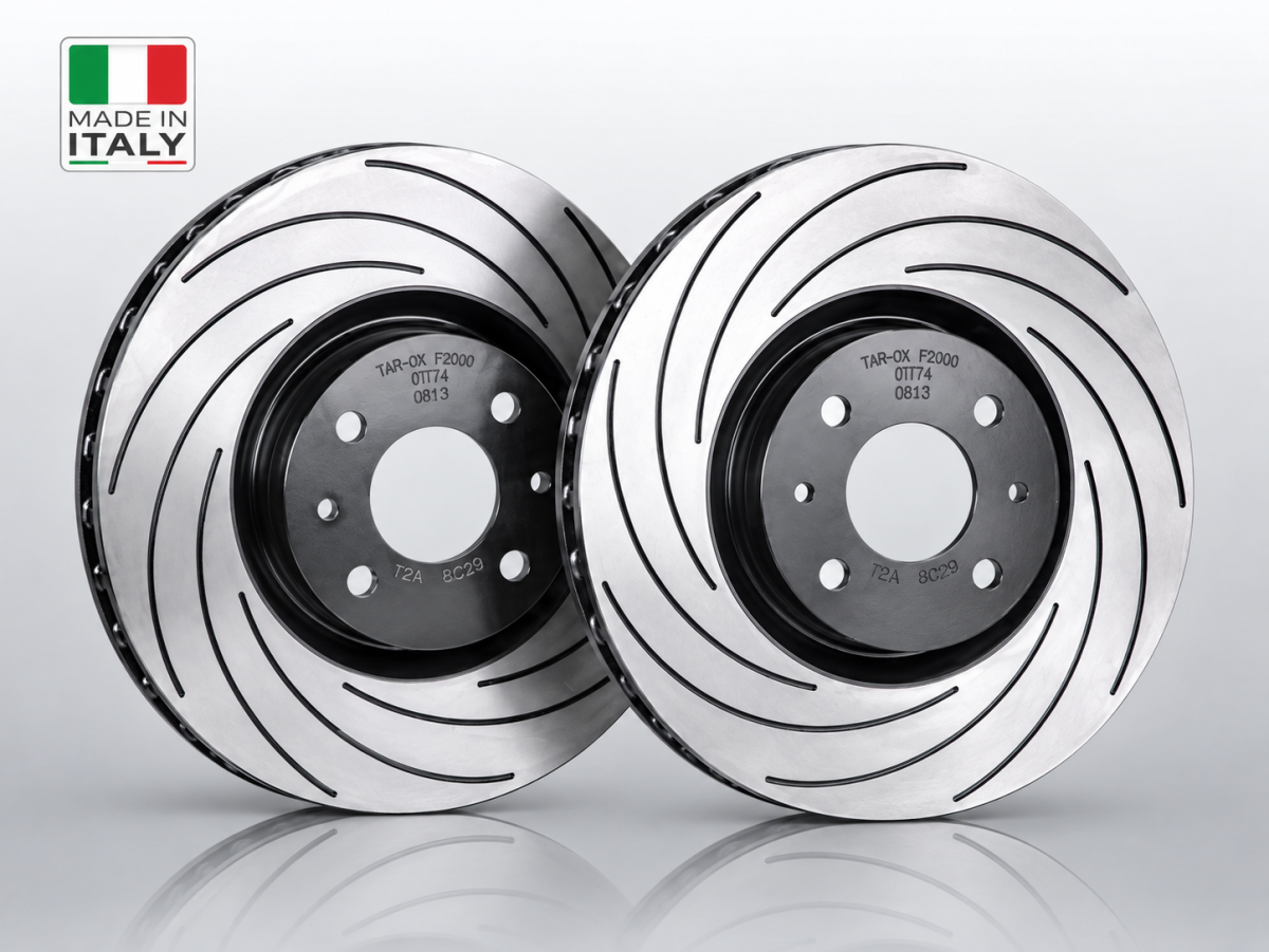 FIAT 500 Brake Rotors (2) - Front - Tarox - ABARTH/ 500T