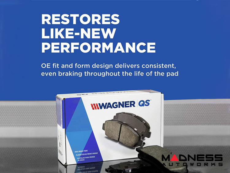 FIAT 124 Brake Pads - Front - Wagner - QuickStop
