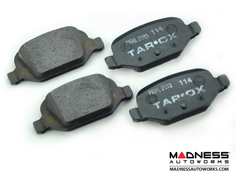 thumbnail image 2 of Genuine Brembo Rear Brake Pad Set For Abarth Fiat 500 2008+ – P23146, Made In Italy 2 of 6