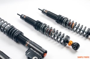 Fiat 500 Coilover Suspension Kit - Front + Rear - AST - 5100 Series, 1-Way Adjustable, Monotube, STREET - `07-`21