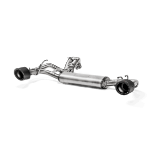 Fiat Abarth 595C Performance Exhaust - Akrapovic - Slip-On Line - SS - `12-`18