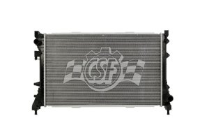 Fiat 500 Radiator - CSF - Plastic - `12-`19