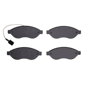 Fiat Ducato Brake Pads - Front - DFC - 3000 Semi-Metallic - `08-`10