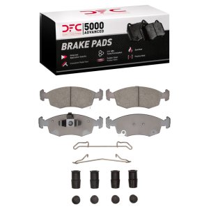Fiat 500 Brake Pads - Front - DFC - 5000 Advanced Ceramic - `12-`19