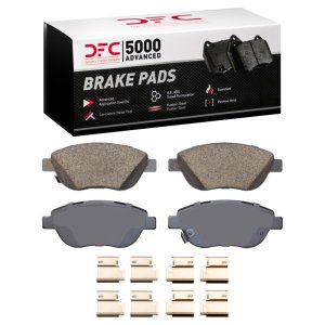 Fiat 500 Brake Pads - Front - DFC - 5000 Advanced Low Metallic - `12-`19