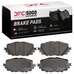FIAT 124 Brake Pads - Front - DFC - 5000 Advanced Ceramic 