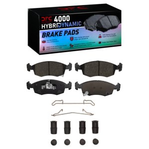 Fiat 500 Brake Pads - Front - DFC - 4000 HybriDynamic - `12-`19 Fiat 500 Brake Pads - Front - DFC - 4000 HybriDynamic - `12-`19
