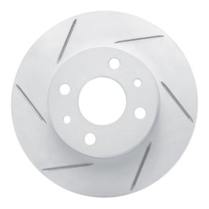 Fiat 500 Brake Rotor (1) - Rear Left - DFC - Slotted Geoperformance - `09-`19