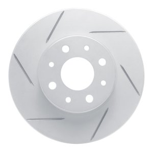 Fiat 500E Brake Rotor (1) - Rear Left - DFC - Slotted Geoperformance - `13-`19