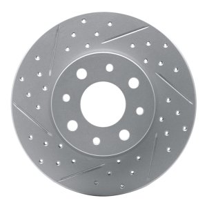 Fiat 500E Brake Rotor (1) - Rear Left - DFC - Drilled & Slotted Geoperformance - `13-`19 Fiat 500E Brake Rotor (1) - Rear Left - DFC - Drilled & Slotted Geoperformance - `13-`19