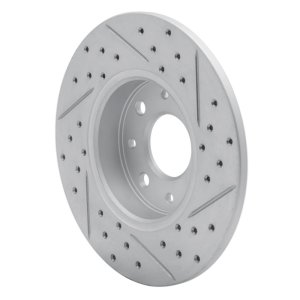 Fiat 500E Brake Rotor (1) - Rear Left - DFC - Drilled & Slotted Geoperformance - `13-`19 Fiat 500E Brake Rotor (1) - Rear Left - DFC - Drilled & Slotted Geoperformance - `13-`19