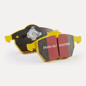 Fiat 500 Brake Pads - Front - EBC - Yellowstuff - `10-`11