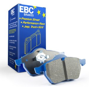 Fiat 124 Spider Brake Pads - Rear - EBC - Bluestuff NDX - `16-`21