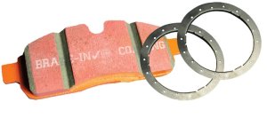Fiat 500X Brake Pads - Front - EBC - Extra Duty - `15-`27 Fiat 500X Brake Pads - Front - EBC - Extra Duty - `15-`27