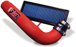 Fiat 500 Abarth Performance Air Intake - Injen - SP Short Ram Intake w/MR Technology - Wrinkle Red - `15-`19