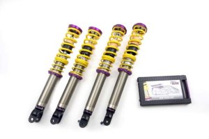 Fiat 124 Spider Coilover Suspension Kit - KW - V3, Adjustable - `17-`20