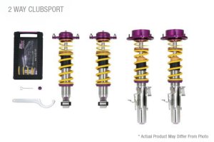 Fiat 124 Spider Coilover Suspension Kit - KW - V3 Clubsport - `17-`20